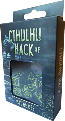 Cthulhu Hack : Set de dés