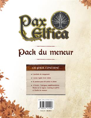 Pax Elfica : Pack du meneur