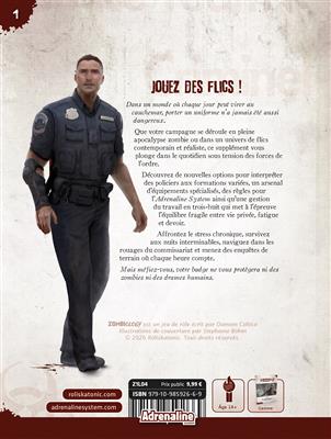Zombiology #1 Contamination — Livret police