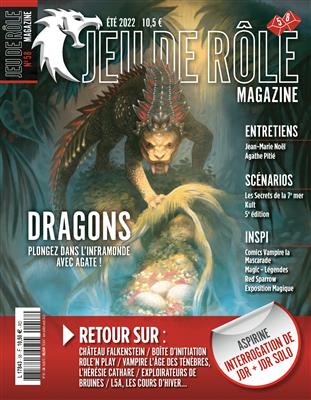 Jeu de Rôle Magazine N°58 (Été 2022)
