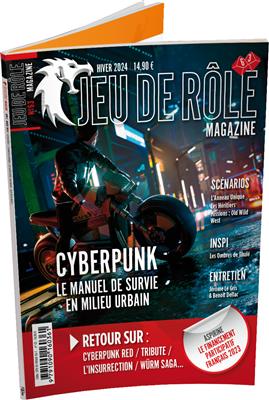 Jeu de Rôle Magazine N°63 (Hiver 2024)
