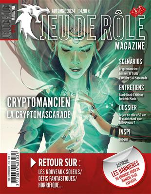 Jeu de Rôle Magazine N°65 ( Automne 2024) Jeu de Rôle Magazine N°65 ( Automne 2024)