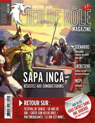 Jeu de Rôle Magazine N°66 ( Hiver 2025) Jeu de Rôle Magazine N°66 ( Hiver 2025)