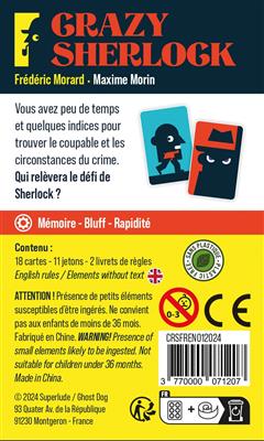 Feux Follets : Crazy Sherlock Feux Follets : Crazy Sherlock