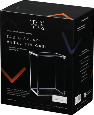 TAB - Display : Metal tin Case