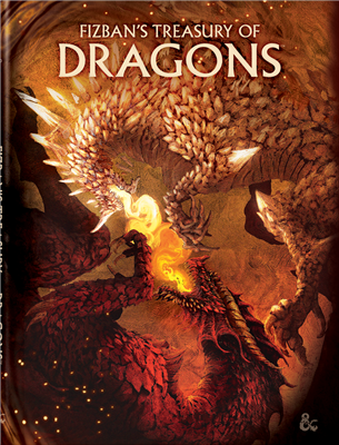 D&D 5 : Fizbans Treasury of Dragons HC (jaune)