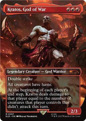 MTG : Secret Lair God of War 01