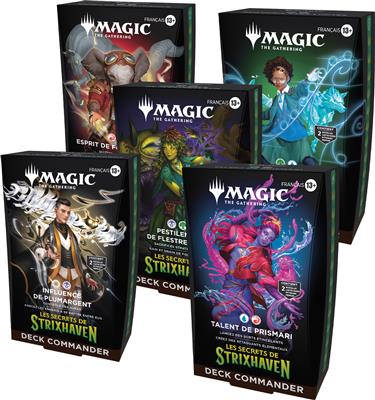 MTG : Secrets Strixhaven Commander Deck FR (5)
