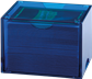 Dragon Shield : Strongbox - Clear Blue