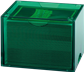 Dragon Shield : Strongbox - Clear Green