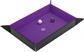 GG : Magnetic Dice Tray Rectangular Black/Purple