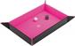 GG : Magnetic Dice Tray Rectangular Black/Pink