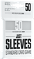 GG : 50 Just Sleeves - Standard Card Game White